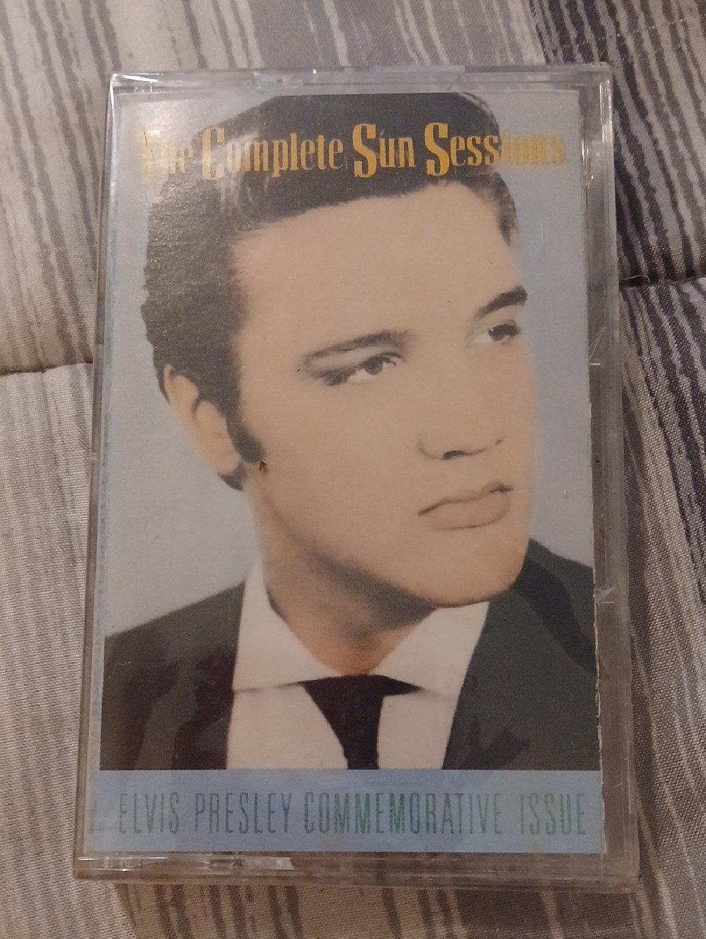 Elvis Presley Commemorative Cassette - Light Blue Artwork